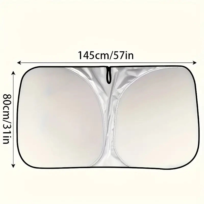 1 Set, Thickened Sunshade, Front Windshield Sunshade, Sunscreen And Heat Insulation cover