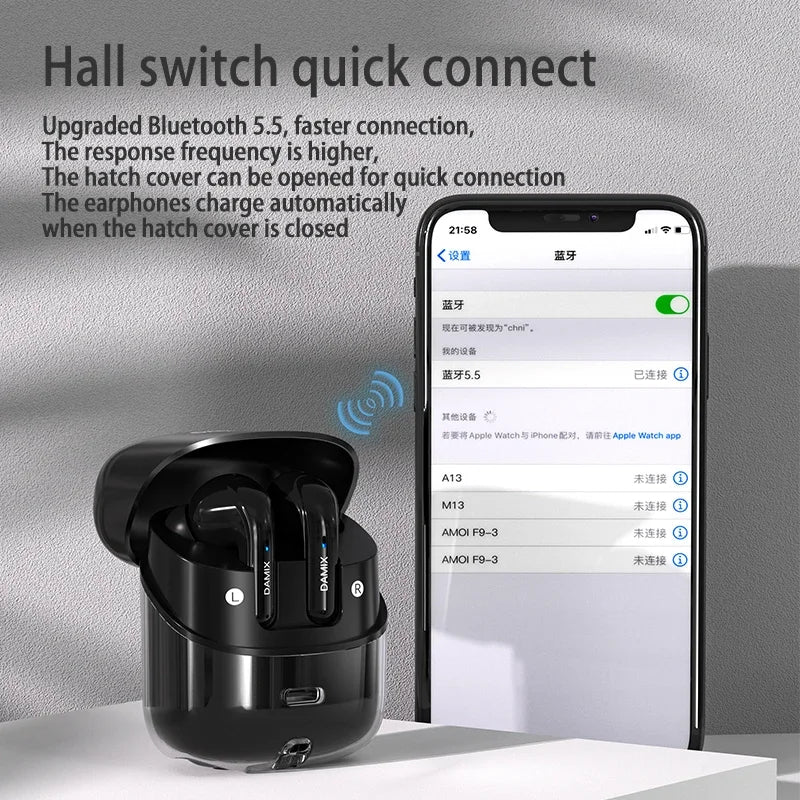 Couple Earbuds TWS Two Pair Wireless Headphones