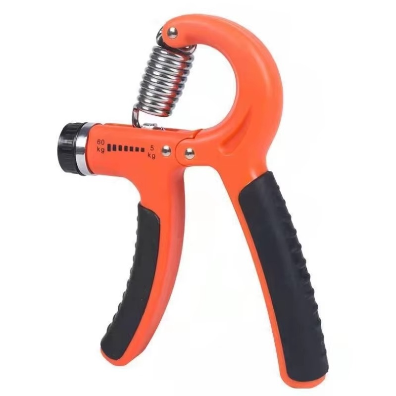 Adjustable Hand Grip Strengthener (5–60kg) with Counter – Forearm, Finger & Wrist Exerciser
