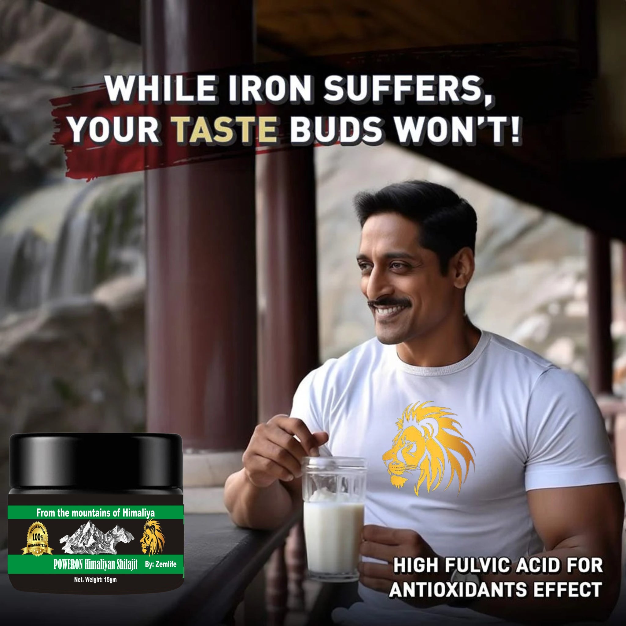 PowerOn Himalayan Shilajit – 100% Pure & Natural Energy Booster