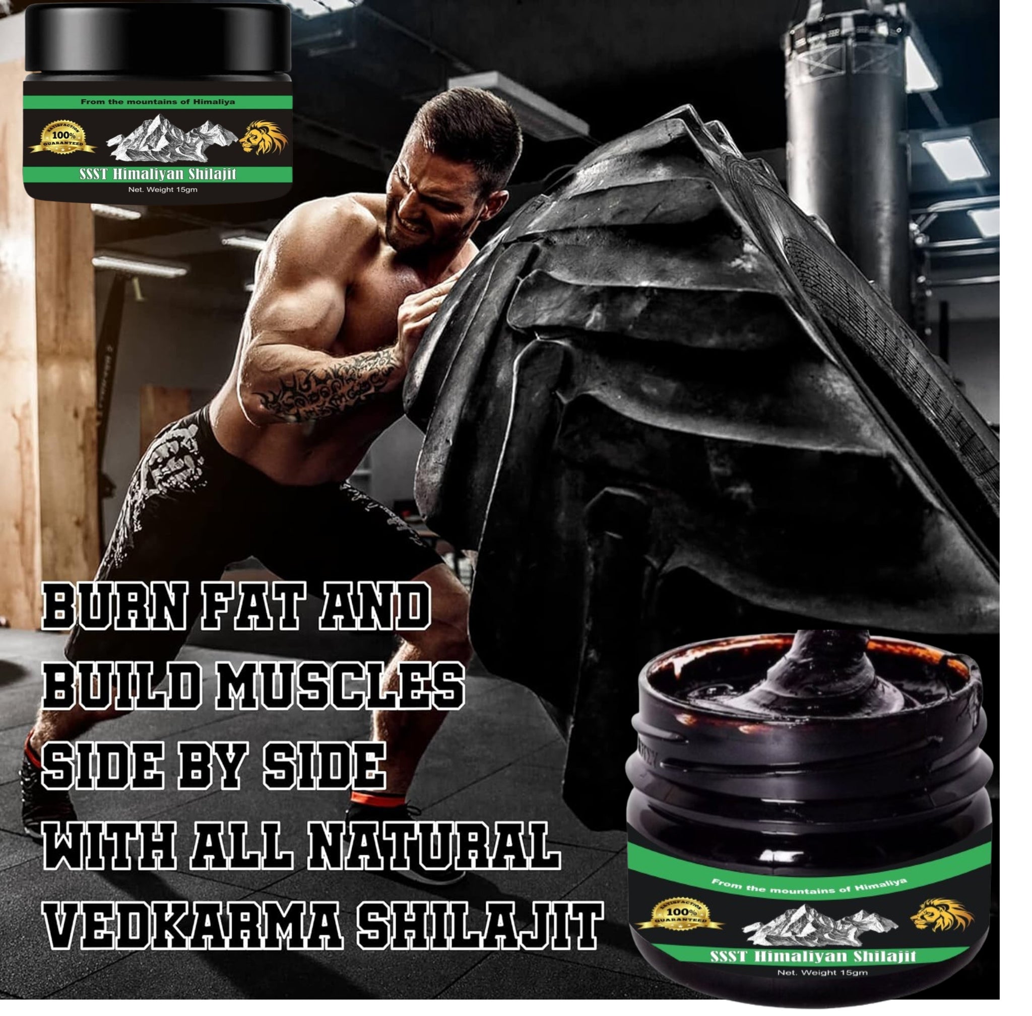 PowerOn Himalayan Shilajit – 100% Pure & Natural Energy Booster