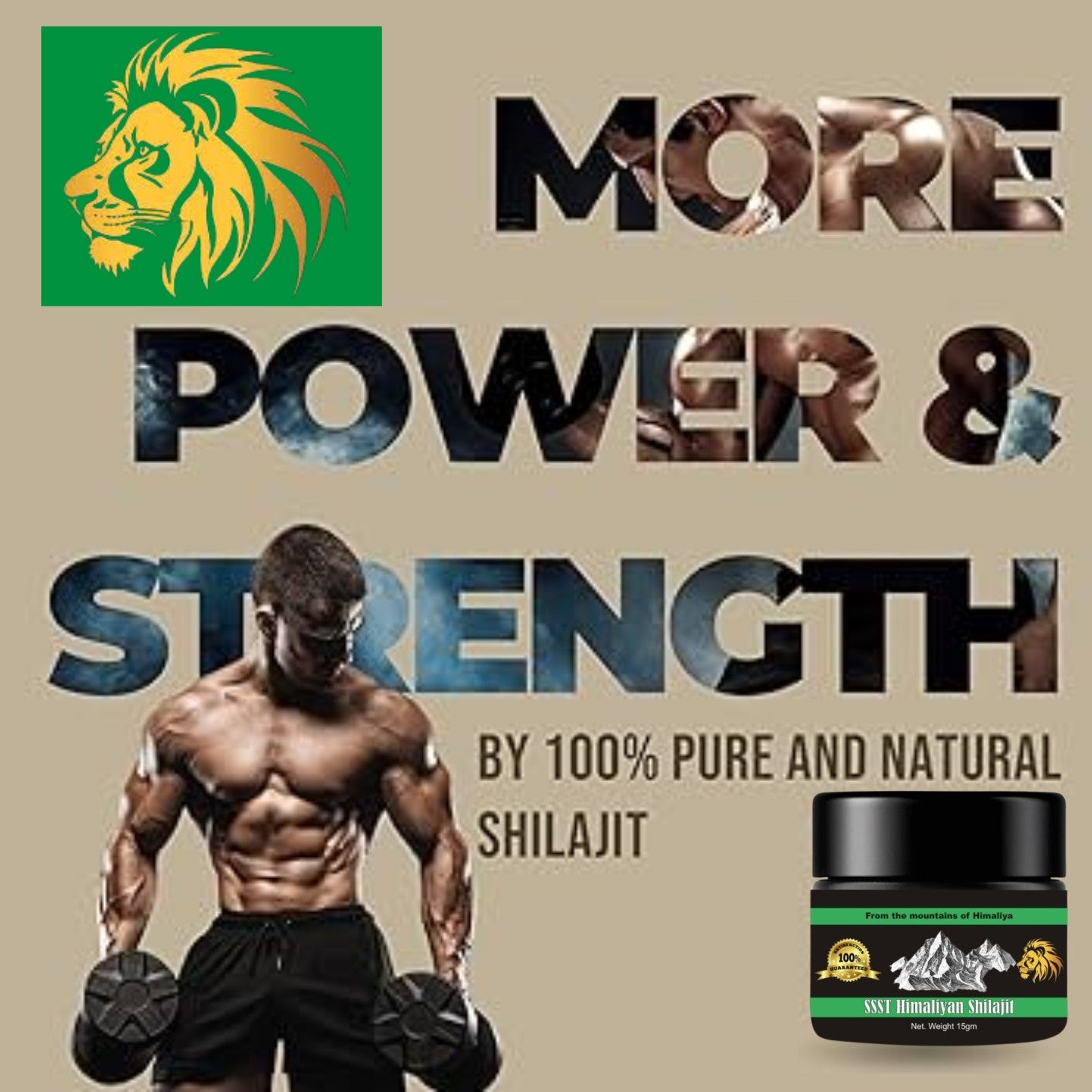 PowerOn Himalayan Shilajit – 100% Pure & Natural Energy Booster