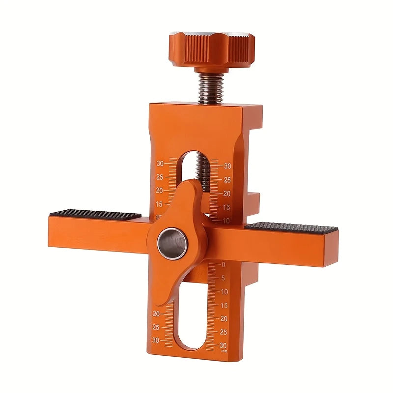 2 In 1 Woodworking Cabinet Door Installation Jig, Aluminum Alloy,