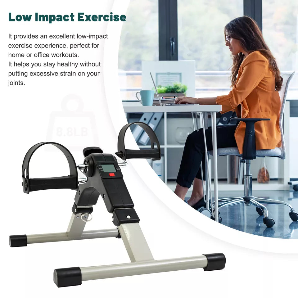 Under Desk Bike Pedal Mini Exercise Cycle