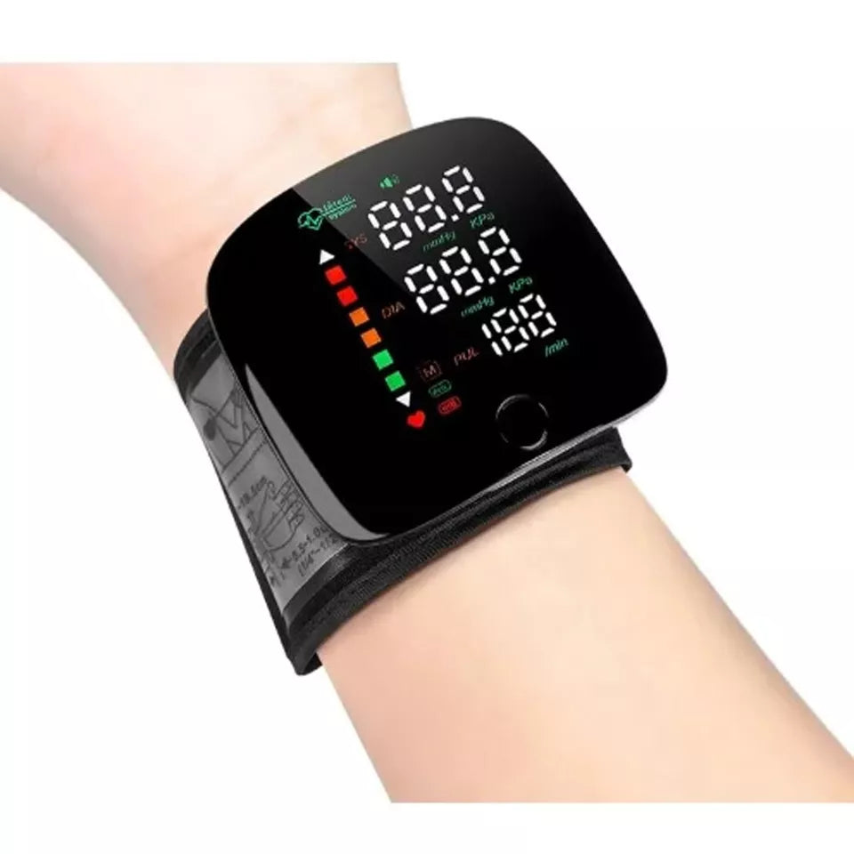 Up to 50% OFF  Blood Pressure Monitor LED Display Fast Measurement Digital Tensiometer BP Tonometer Heart Rate USB Rechargeable