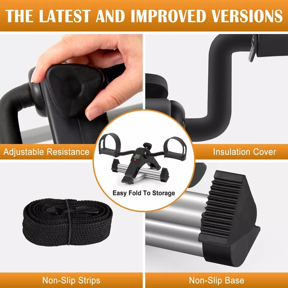 Under Desk Bike Pedal Mini Exercise Cycle