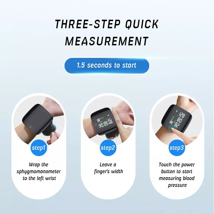 Up to 50% OFF  Blood Pressure Monitor LED Display Fast Measurement Digital Tensiometer BP Tonometer Heart Rate USB Rechargeable