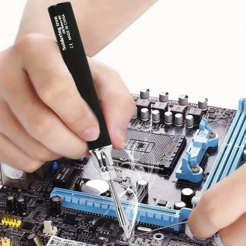 Portable Mini USB Soldering Iron Kit